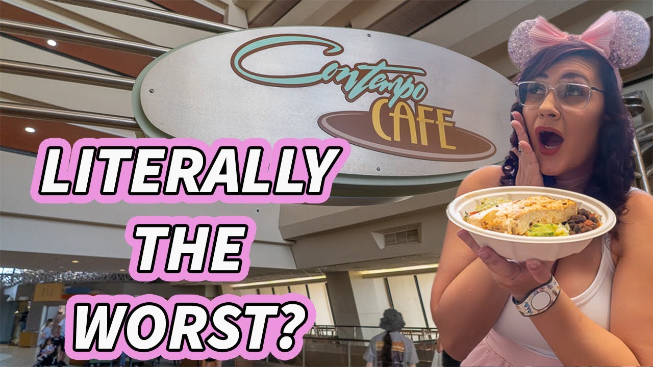 Contempo Cafe dining 🚝 Disney World Contemporary Resort food review