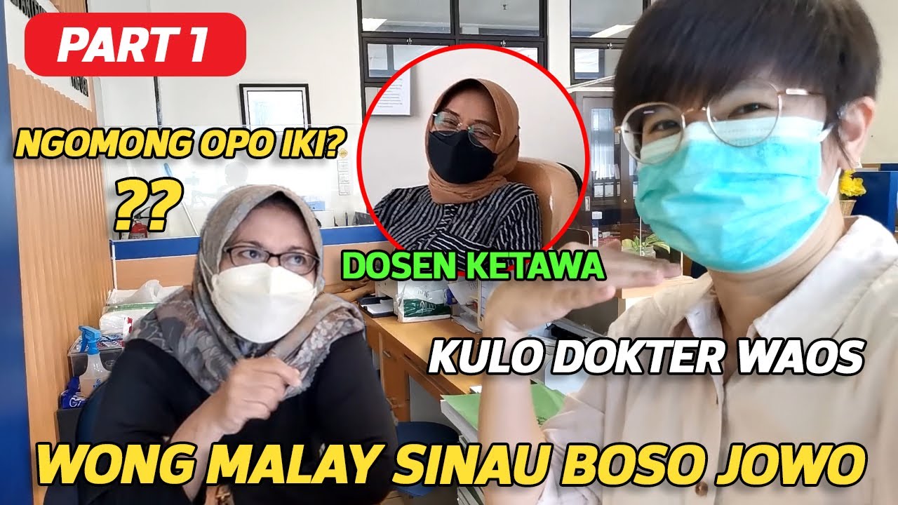 NGAKAK! Lucunya Orang Malaysia Belajar Bahasa Jawa di UGM | Part 1