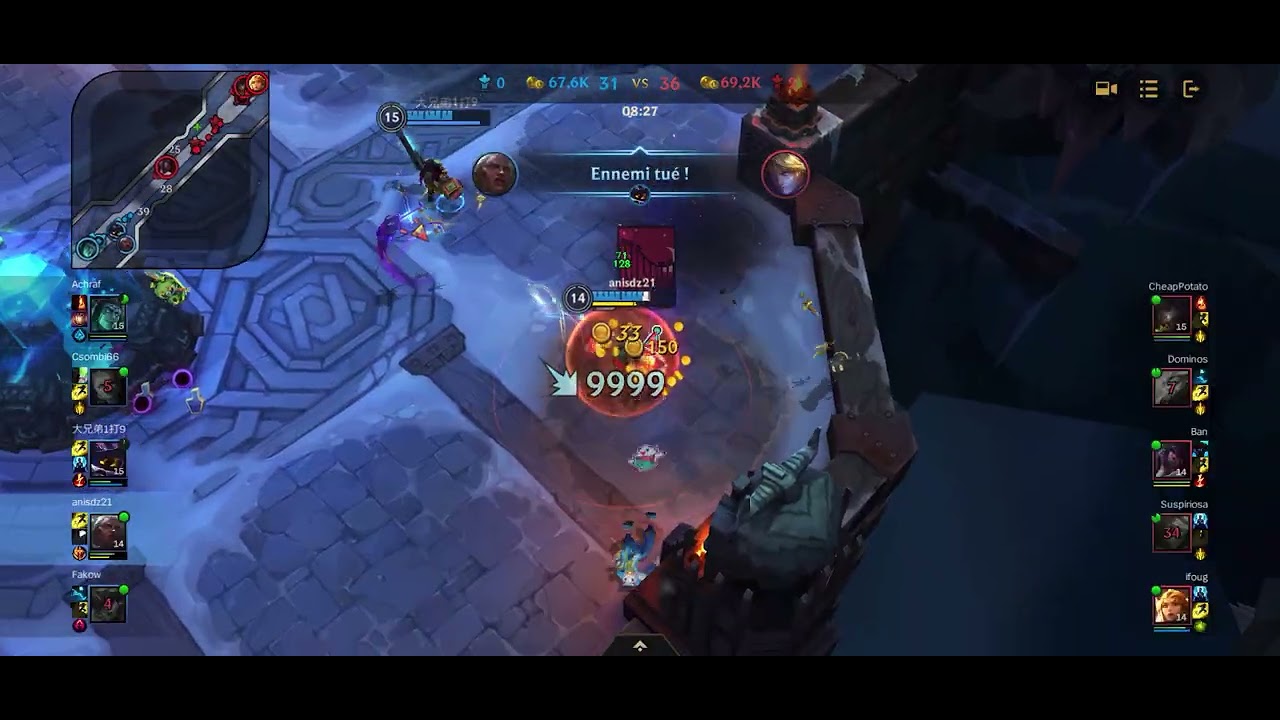 AAA Aram LoL Wild Rift Syndra