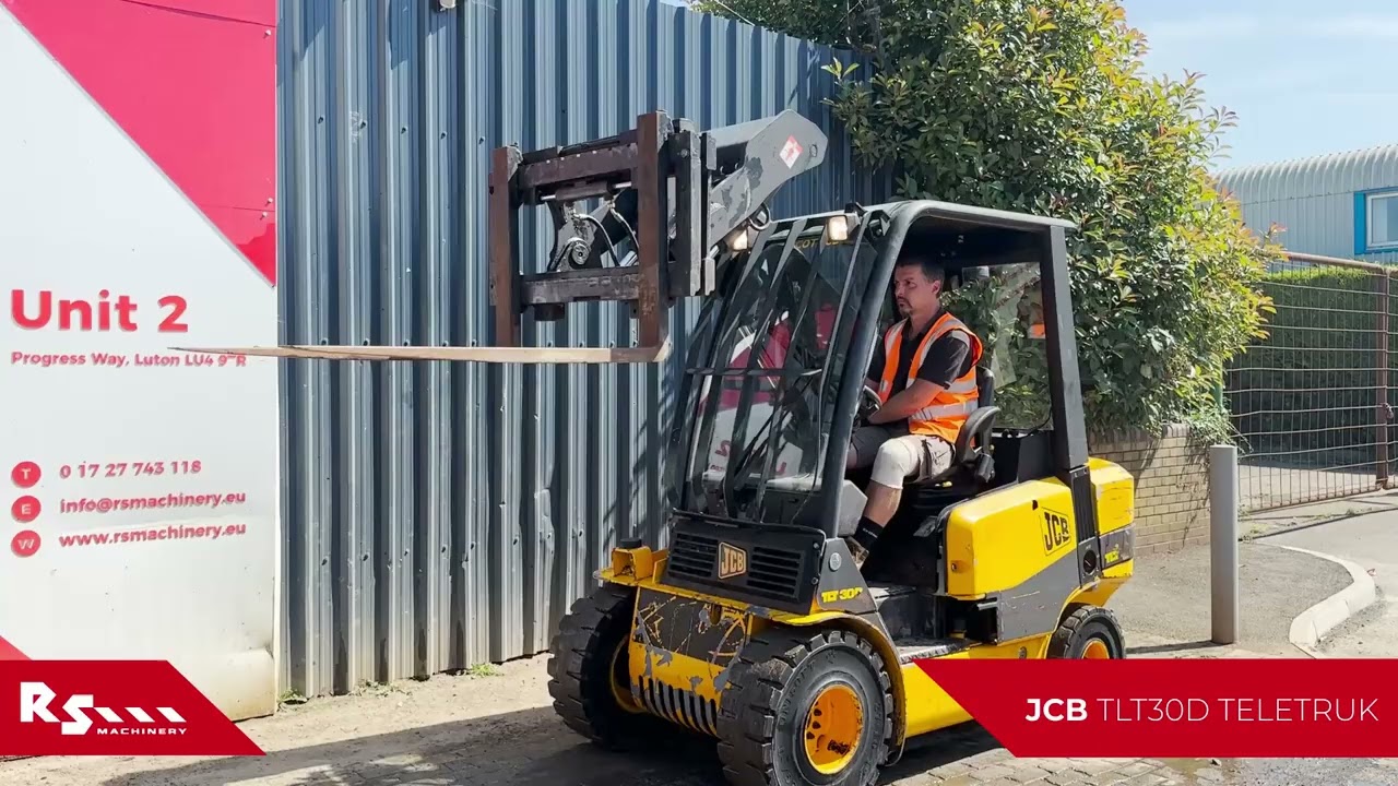 JCB TLT30D TELETRUK - 4M TELEHANDLER - RS MACHINERY HIRE AND SALE