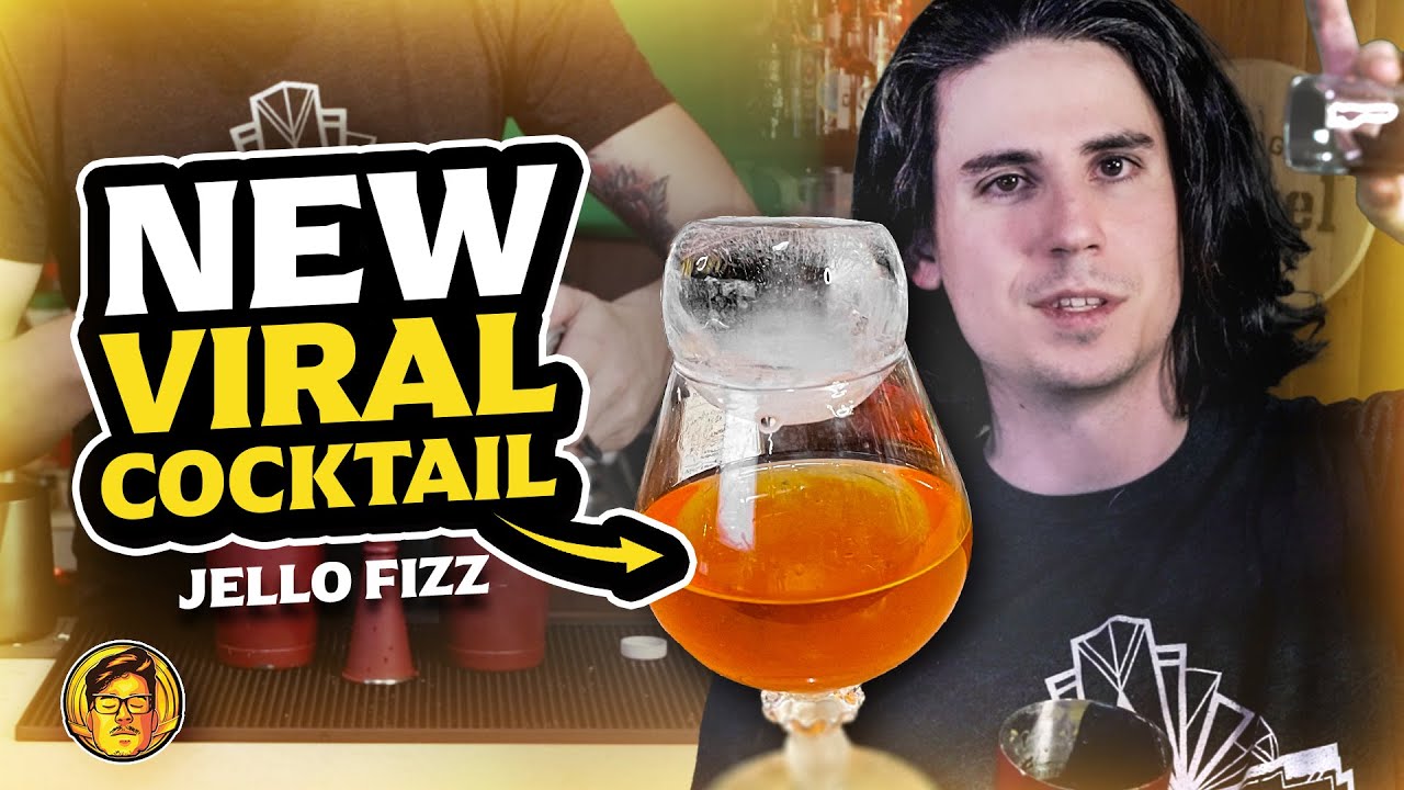 New Viral Cocktail: How to make a Jello Fizz