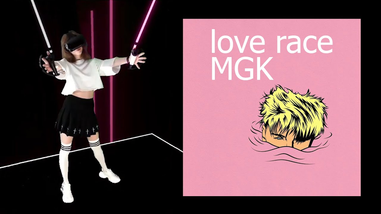Machine Gun Kelly - love race (feat Kellin Quinn) / Beat Saber Expert+