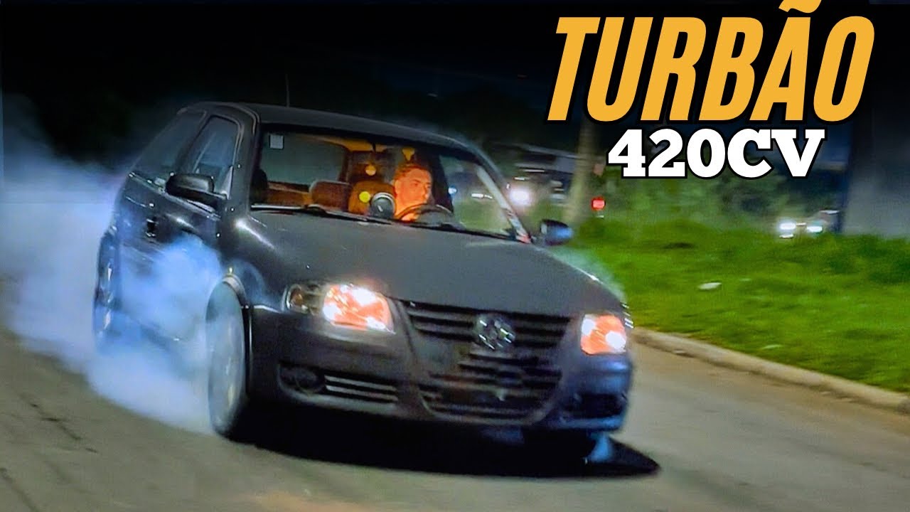 GOL G4 TITAN TURBO - 420CV  DE RUA