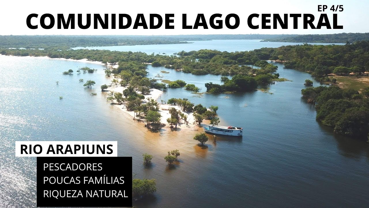Passei 3 dias em comunidade ribeirinha no Pará – Lago Central, Rio Arapiuns VÍDEO 4/5