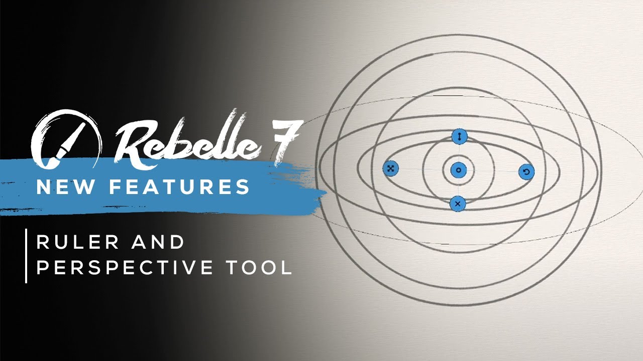 Rebelle 7 New Features: Ruler and Perspective Tool