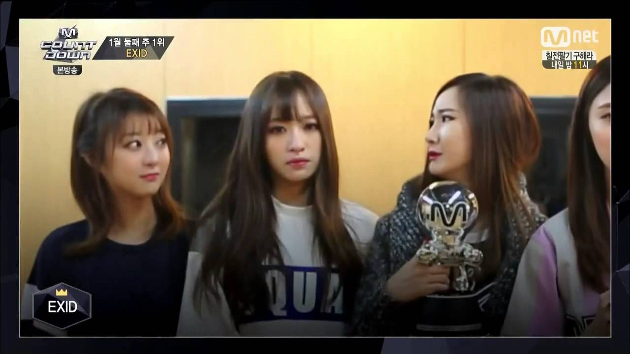 150108 EXID - 위아래 첫1위