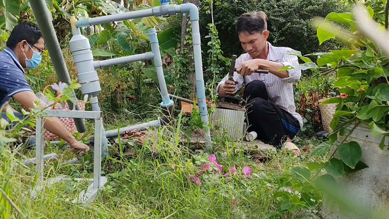 Giếng khoan 60 không lên nước