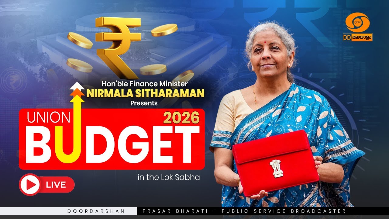 LIVE: Hon'ble Finance Minister Nirmala Sitharaman Presents Union Budget 2026 in the Lok Sabha