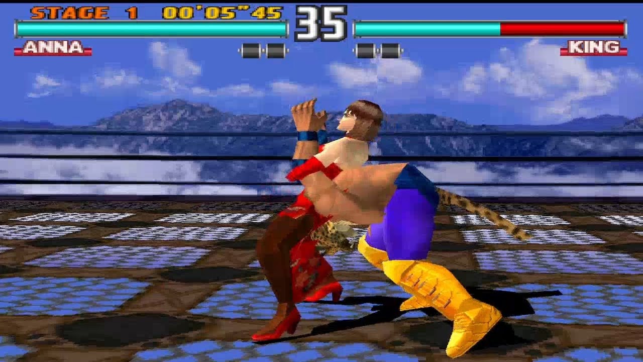 Tekken 3 Anna with Nina Moves Arcade