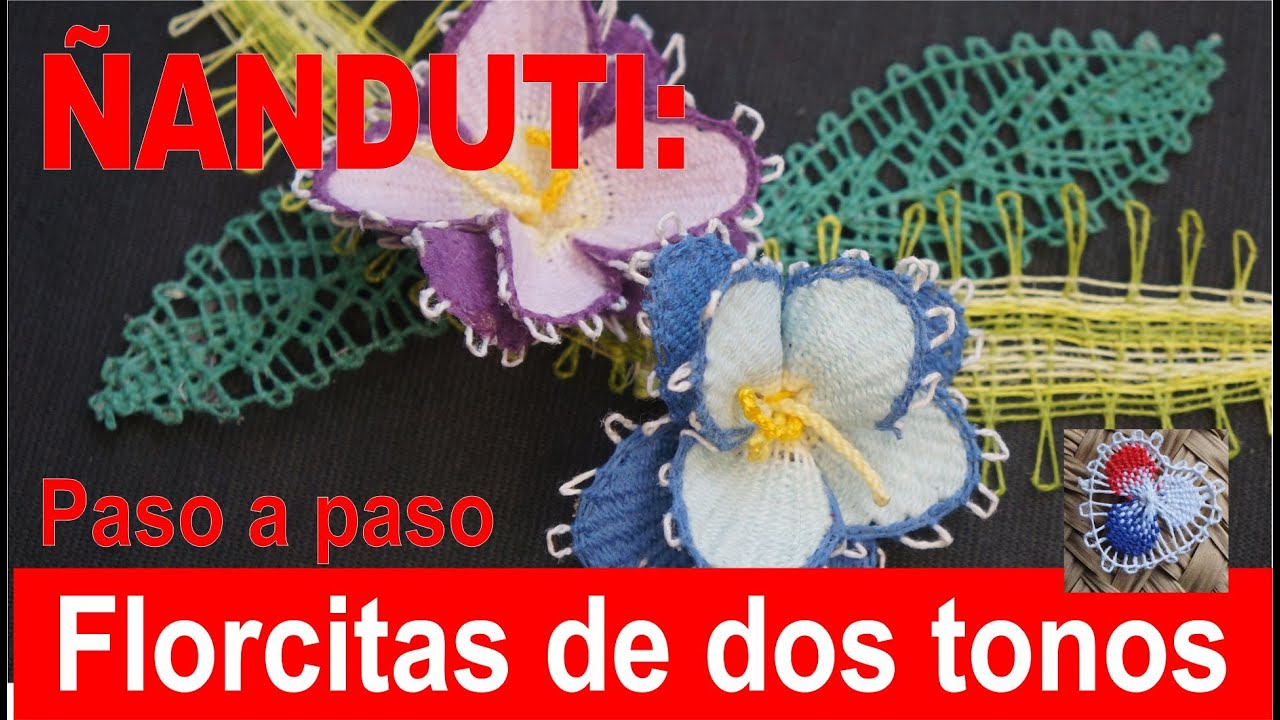¡No te pierdas la oportunidad de aprender Flores de Ñanduti con facilidad!
