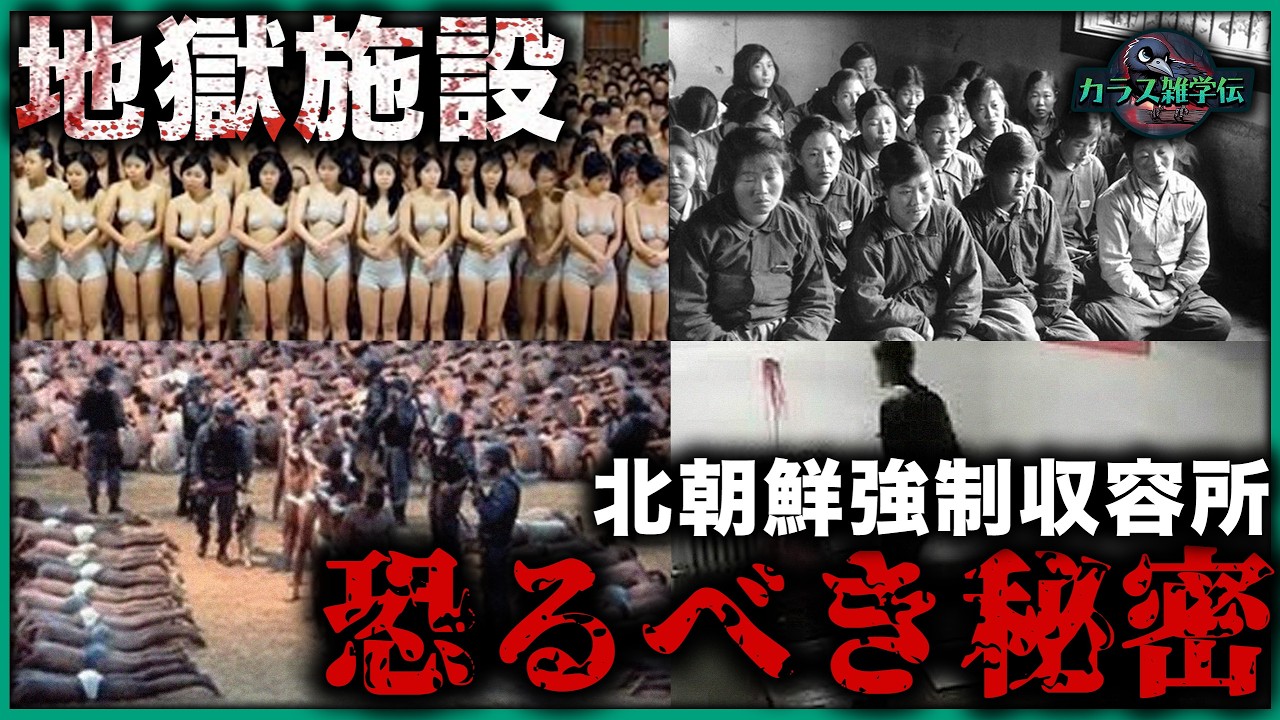 【衝撃映像】北朝鮮強制収容所が隠す10の恐るべき秘密！命懸けで撮影された戦慄の映像、1位は
