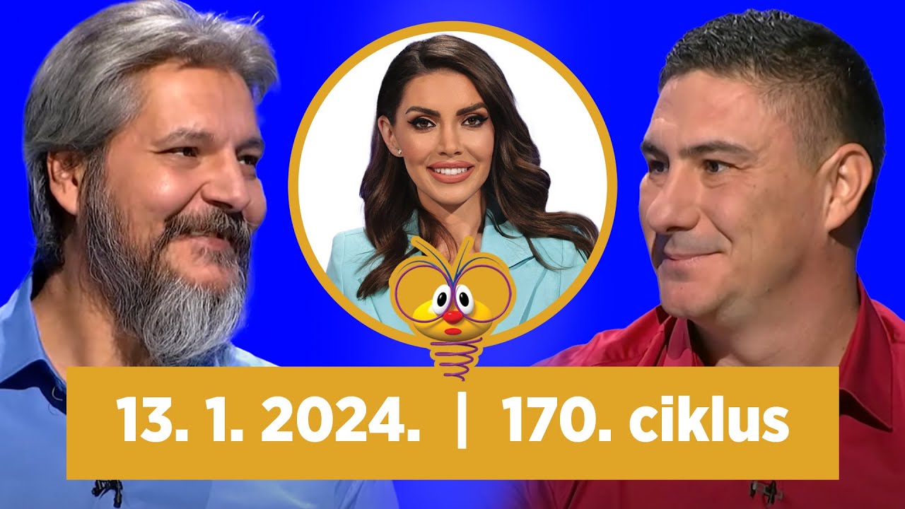 Slagalica 13.1.2024. | 170. ciklus