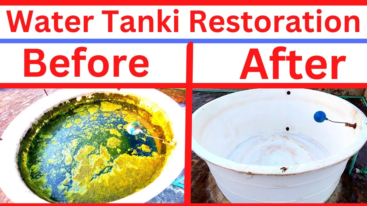 Water Tank Restoration | From Hell To Heaven | Step By Step