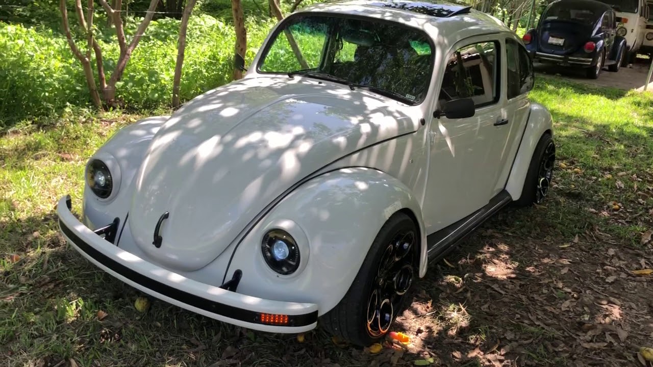 Vocho blanco perla 2