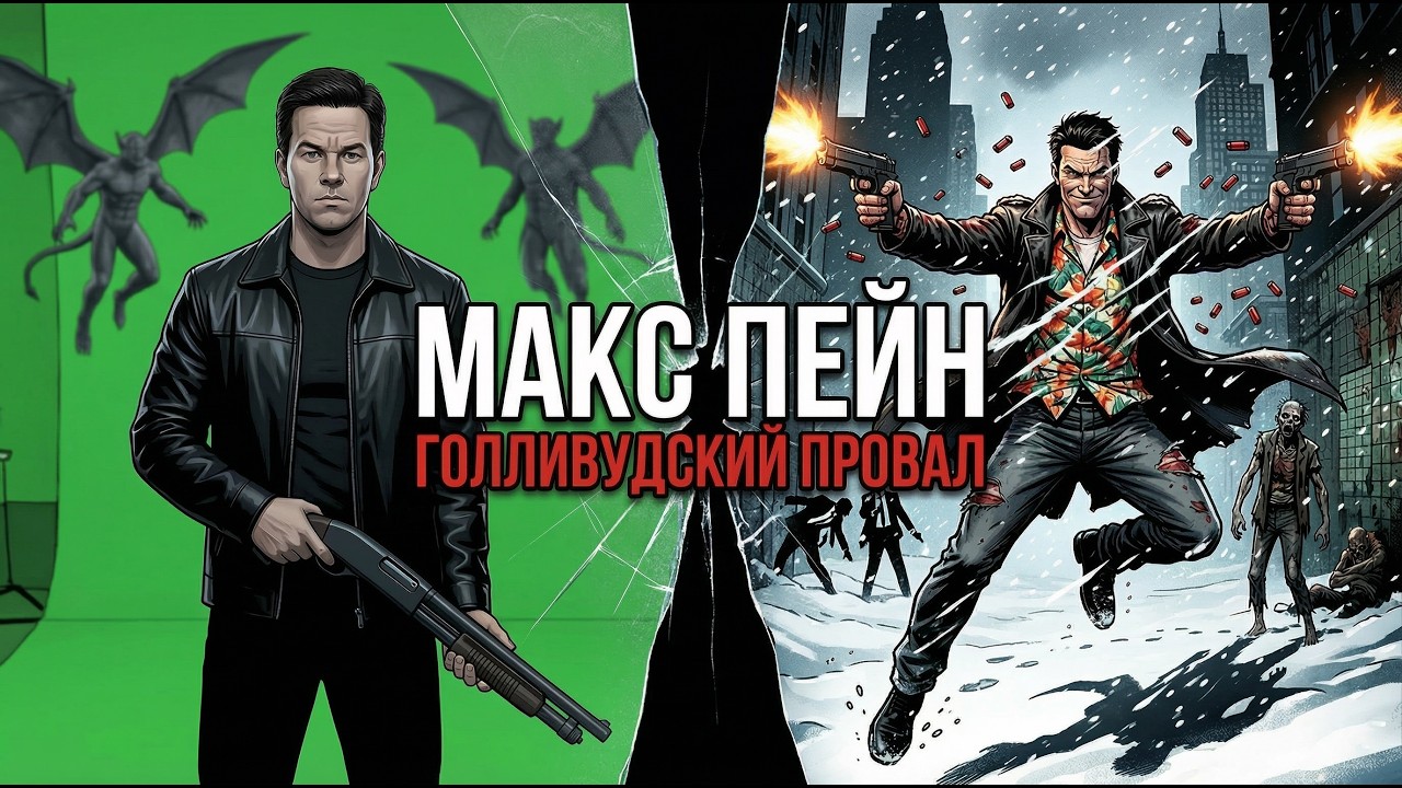 Макс Пейн: Как Голливуд УБИЛ легенду. Анатомия самого позорного провала. ИИ-подкаст