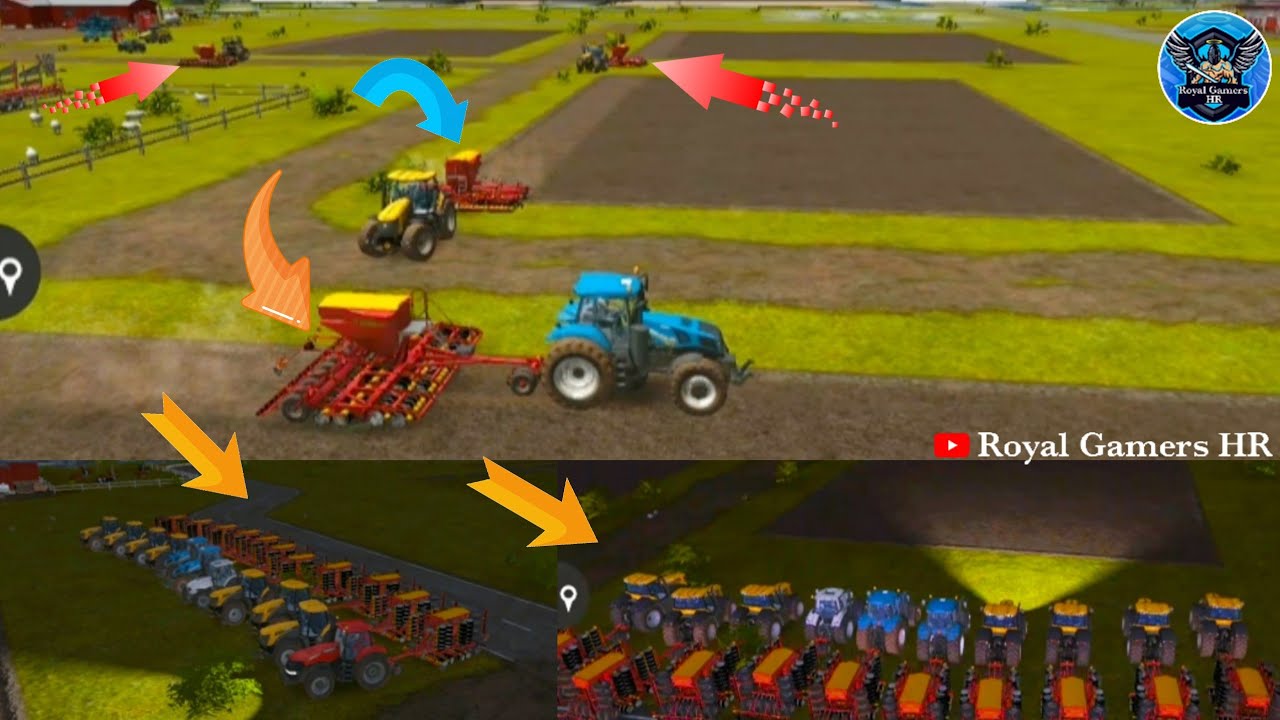 Sowing All Field | Fs 16 Sowing Machine | Fs 16 | Royal Gamers HR