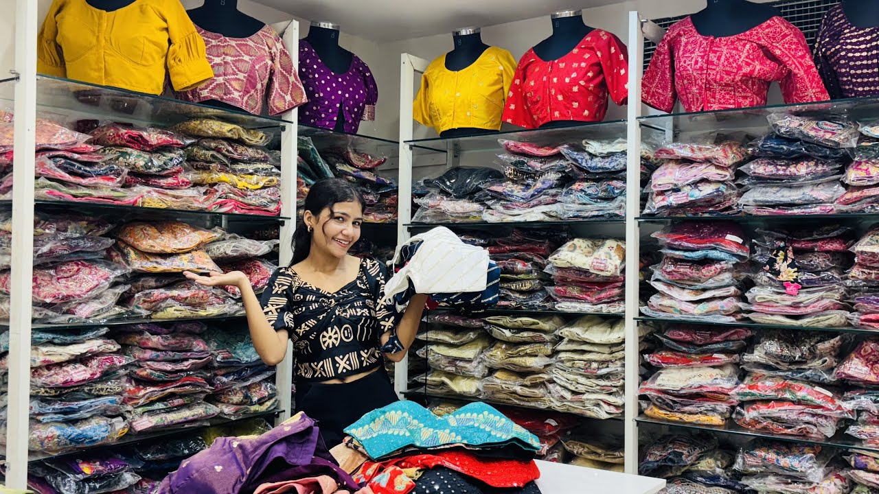 Designer readymade blouse collections | latest readymade blouse store | celebrity blouse available