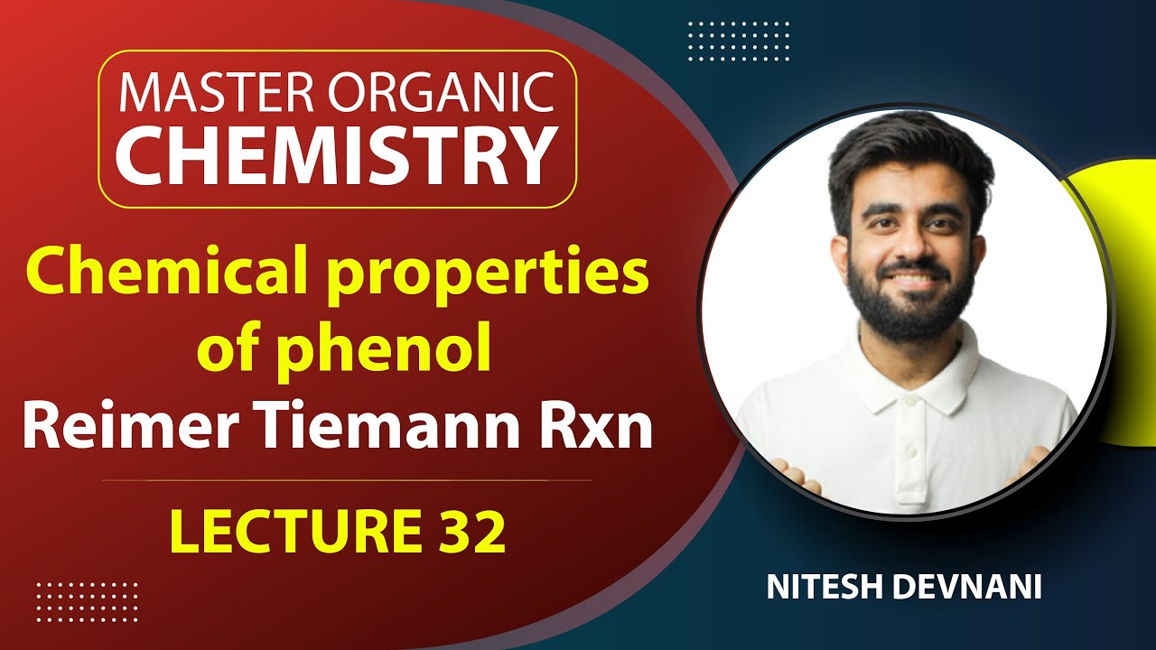 Alcohol Phenol Ether -5  | Master Organic Chemistry | L32 | NEET/JEE | Nitesh Devnani