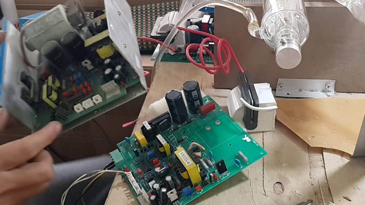 Hướng dẫn thay cao áp nguồn laser co2