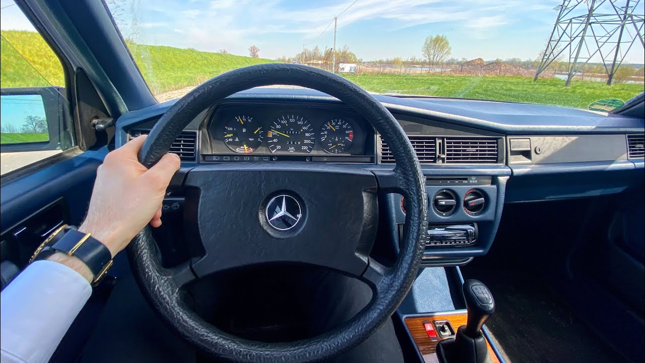 1988 Mercedes-Benz 190 W201 [2.0I 122 HP] | Test Drive #58 | POV Driver. TV