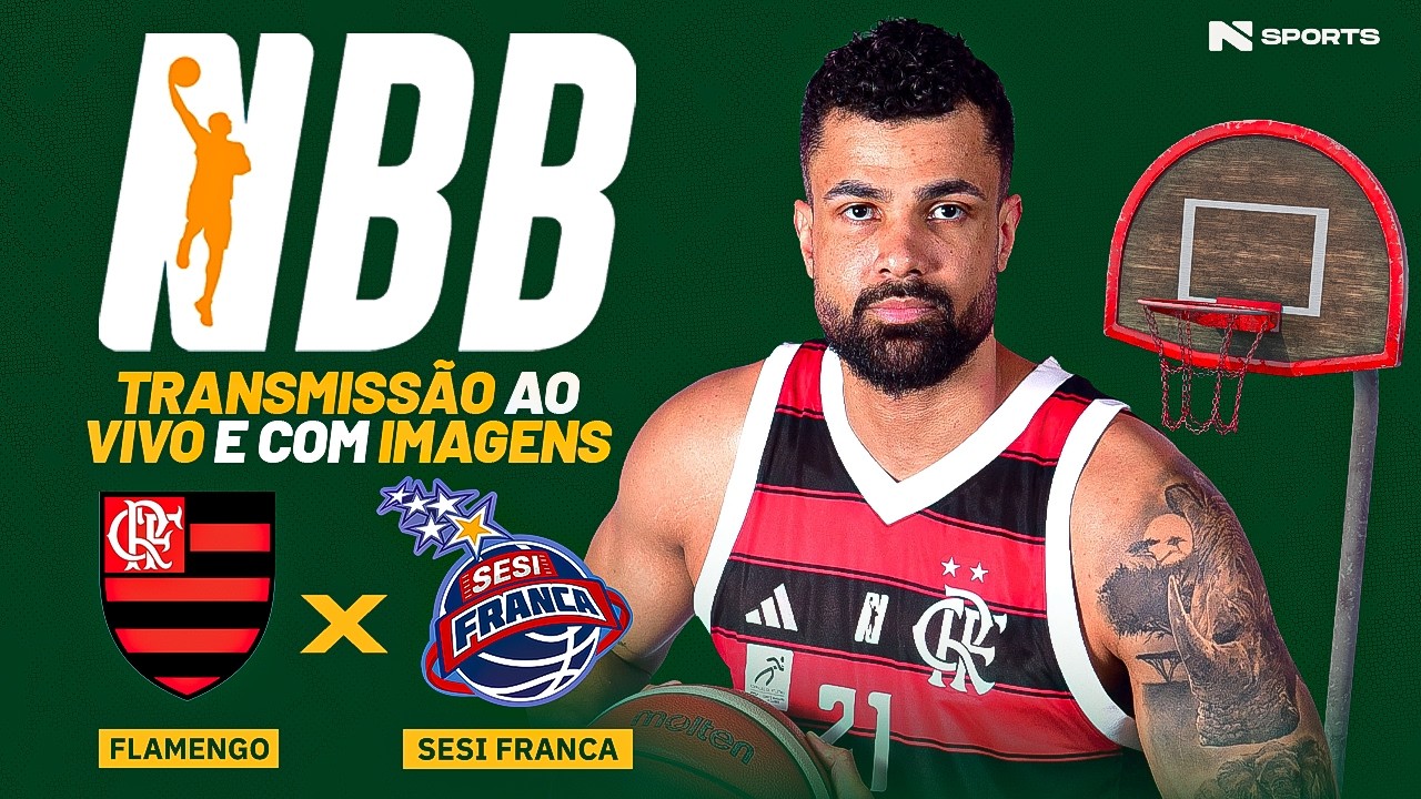 🔴 AO VIVO E COM IMAGENS | FLAMENGO X FRANCA | NBB 2025/26