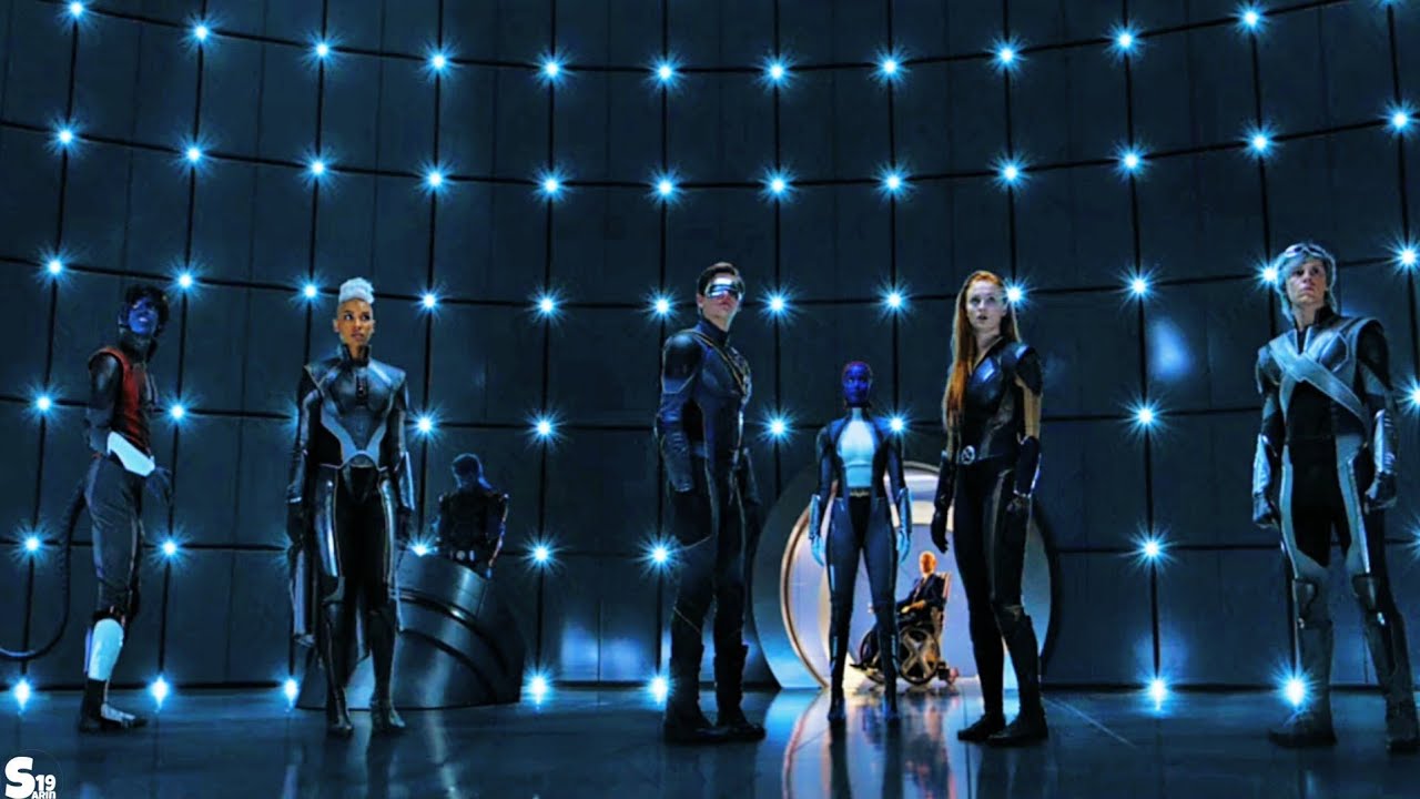 X-Men vs Sentinel - Training Ending Scene. | X-Men : Apocalypse (2016)