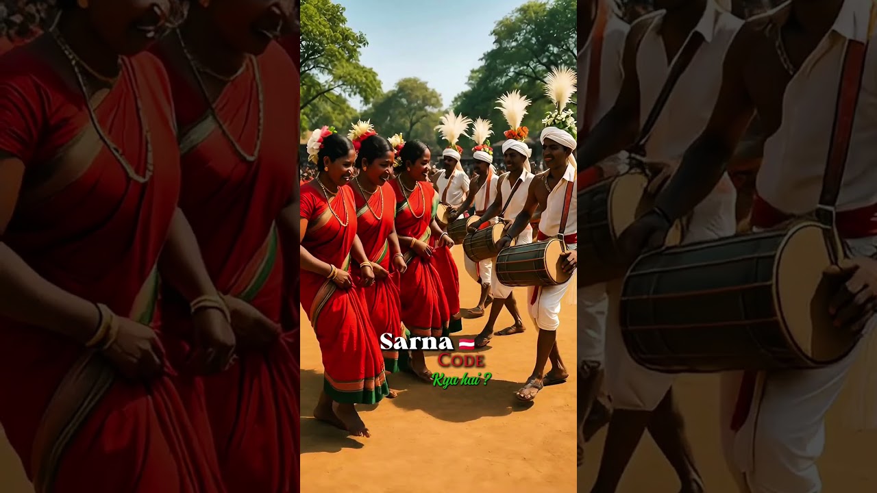 Sarna🇦🇹 code kya h? ll#sarna #shorts #adivasi #knowledge#world