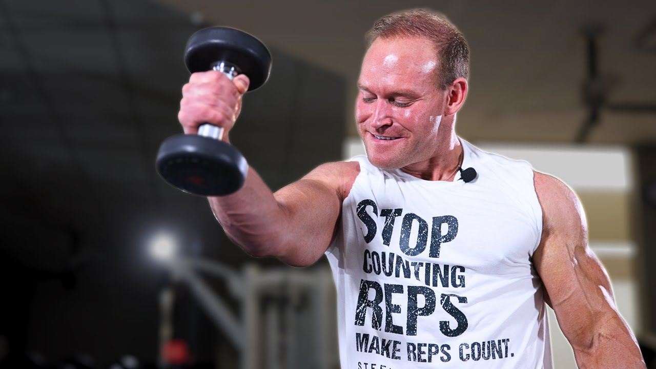 Why Lifting Light Dumbbells Builds Huge Shoulders!
