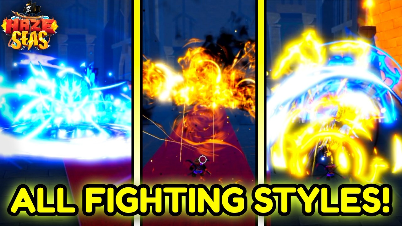 Haze Seas | All Fighting Style V2 Showcase + How To Get (Quick Guide) | Roblox