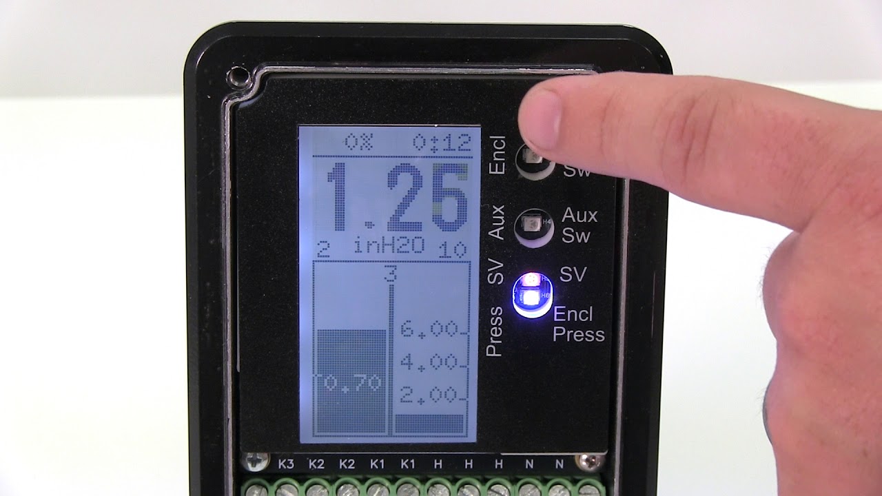 Overview of LEDs on the 7500 Series Purge and Pressurization System