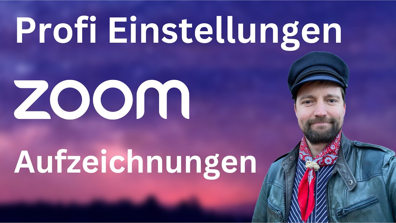 Professionell dein Zoom Meeting Aufzeichnen Deutsch