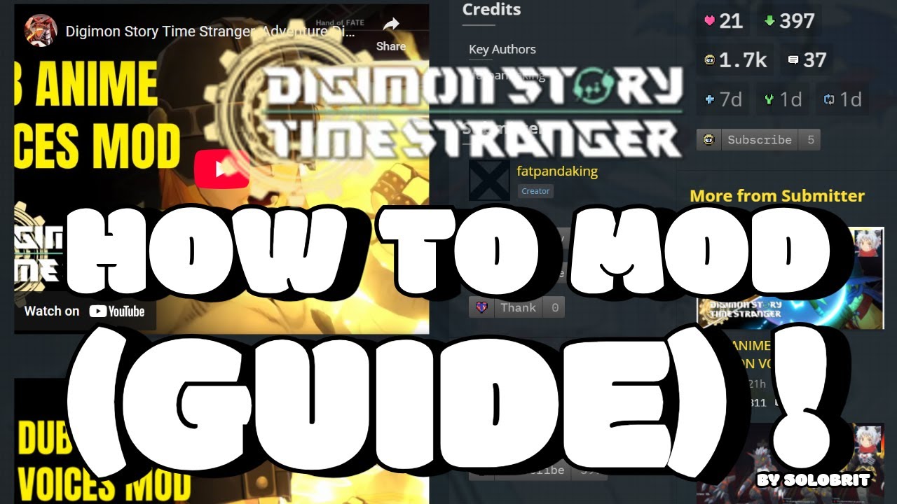 How to Install Mods in Digimon Story: Time Strangers (Step-by-Step Tutorial 2025)
