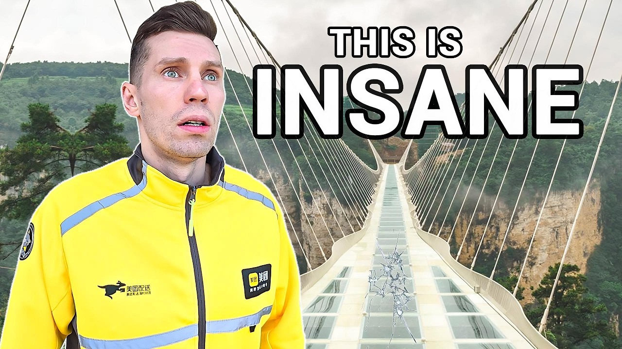 China’s Terrifying Glass Bridge – The World’s Scariest Walk