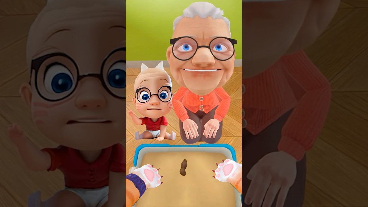 Smart Cat🐱👶👵 - I Am Cat #vr #game #funny