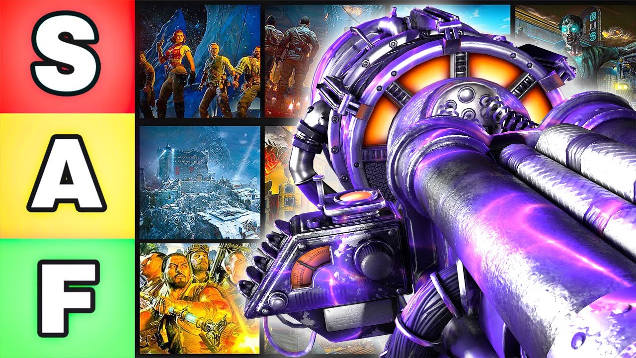 ULTIMATE 2025 COD ZOMBIES MAP TIER LIST.