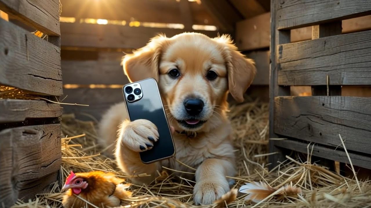 Clever Fox vs  Brave Farm Dog &ndash; A Thrilling Animal Ai Video Story!