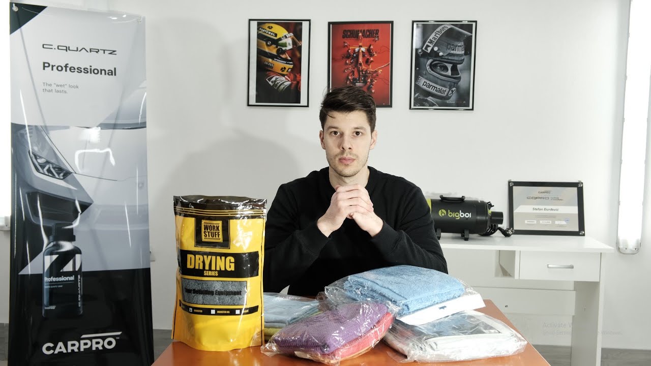 VRSTE MIKROFIBER KRPA ZA ČIŠĆENJE AUTOMOBILA I KAKO SE ODRŽAVAJU | The Driver Detailing