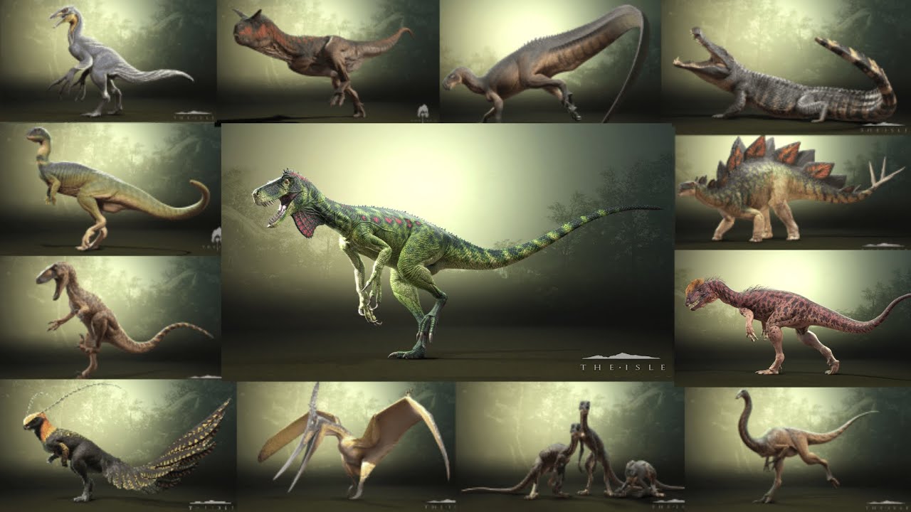 ALL DINO CALLS OF THE ISLE EVRIMA UPDATE 7.5 !!!!!!! (4K 60FPS)