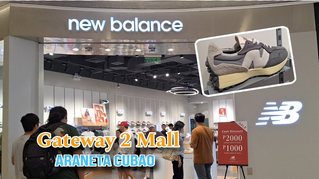 New Balance shoes/If you are looking NB shoes this for you@ Gateway Mall Araneta cubao Manila