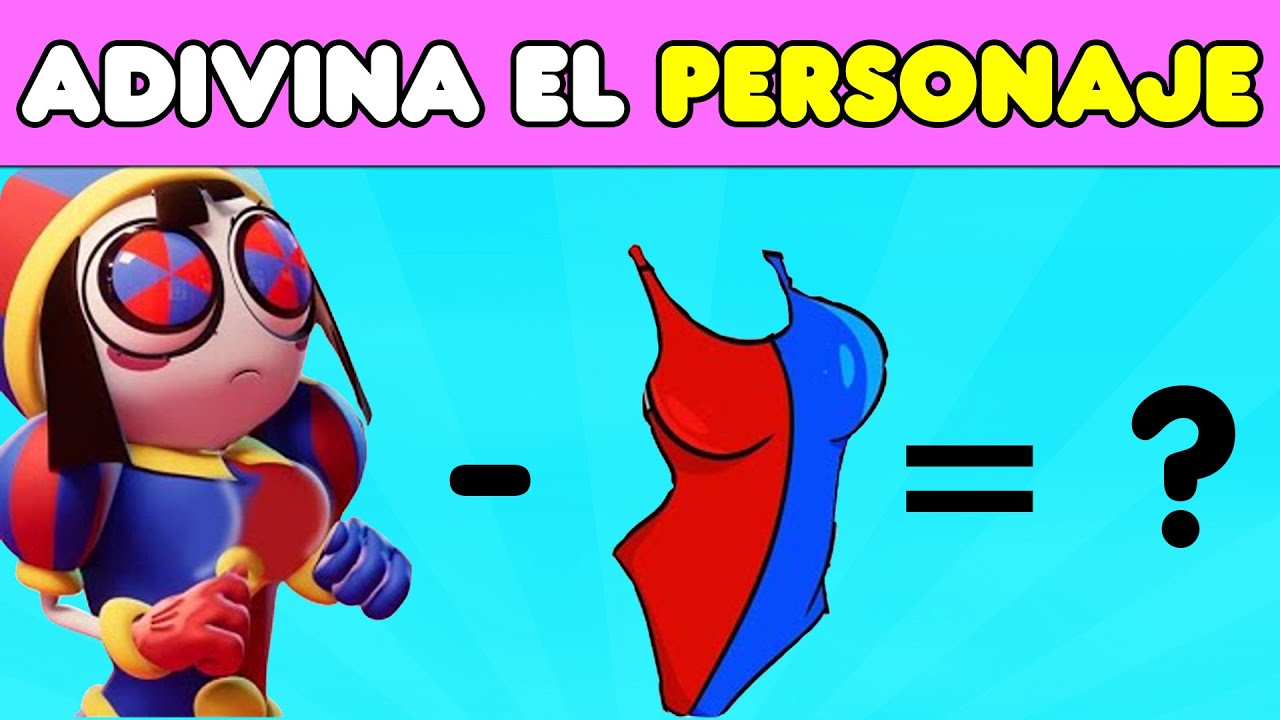 Adivina El Personaje The Amazing Digital Circus 🎪🤔✨ ¿Realmente Conoces The Amazing Digital Circus?