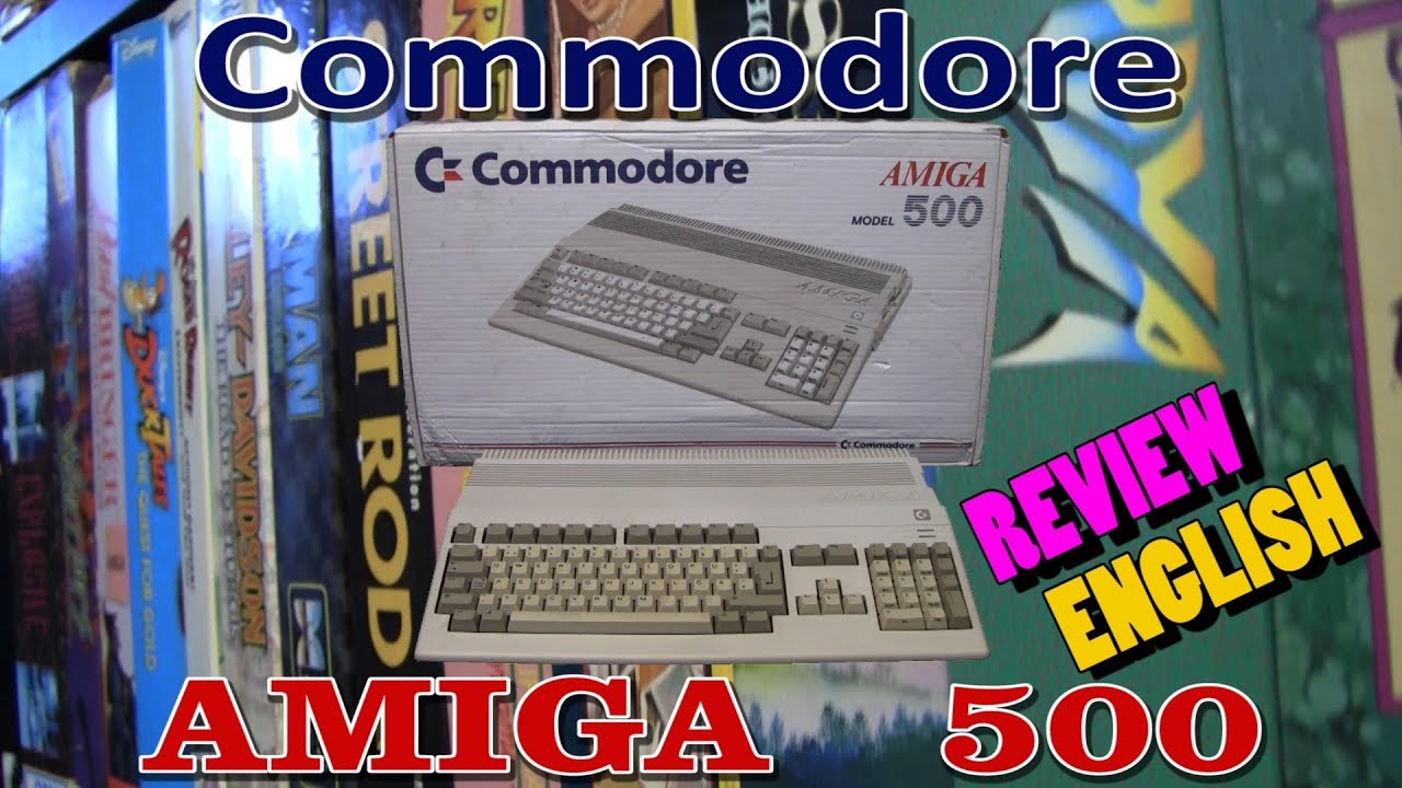 Commodore Amiga 500 (English) - a review by the Retro Gambler