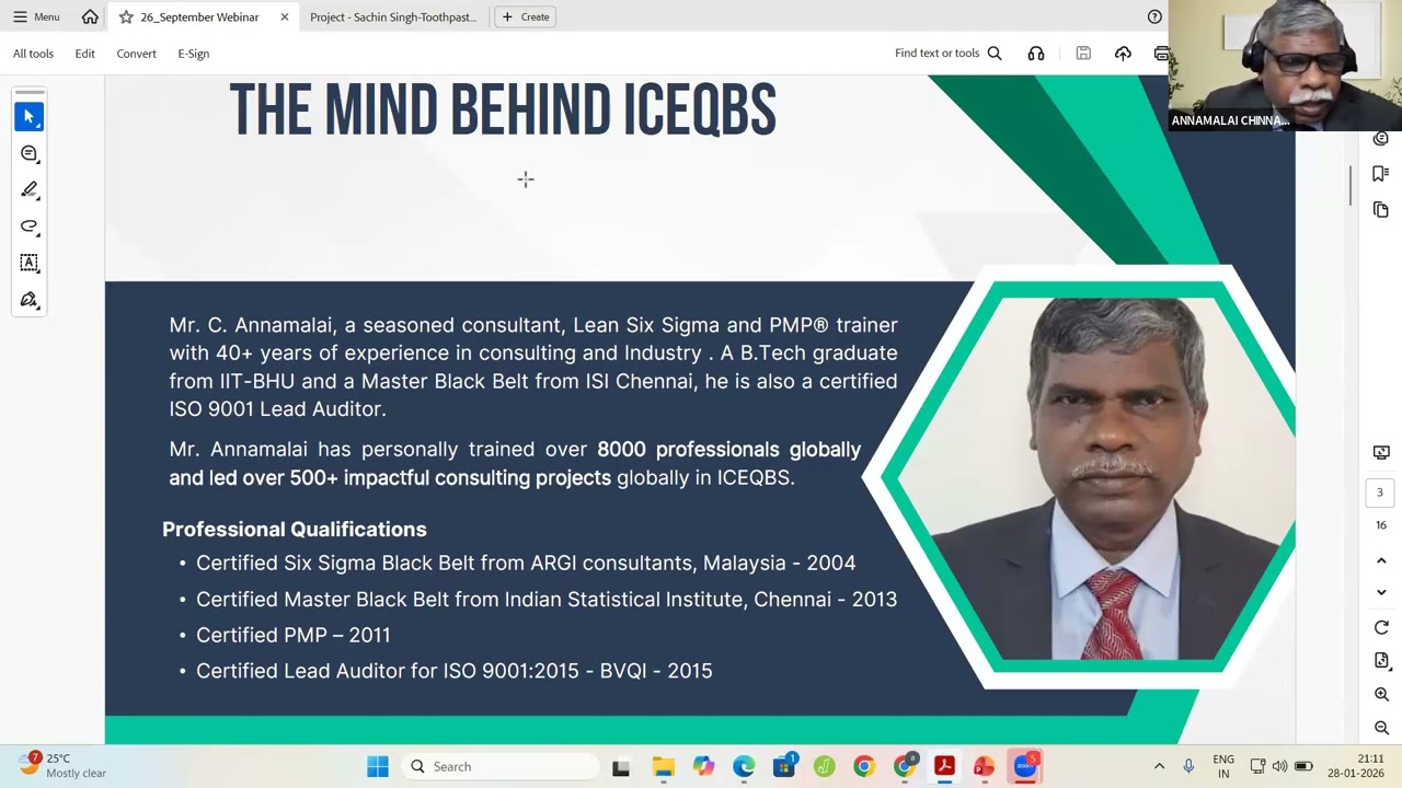 Why Join ICEQBS | Your Path to Quality & Business Excellence - Webinar January 2026 #ICEQBS