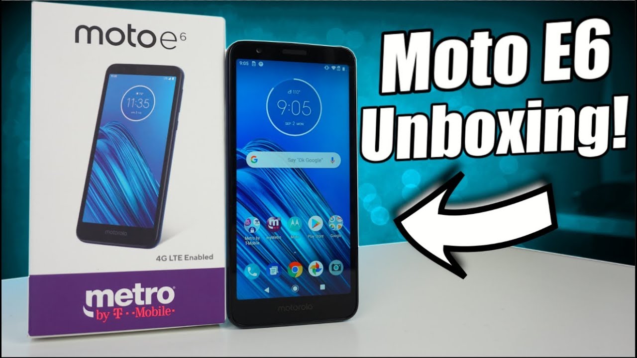Moto E6 Unboxing & First Impressions (Metro By T-Mobile)