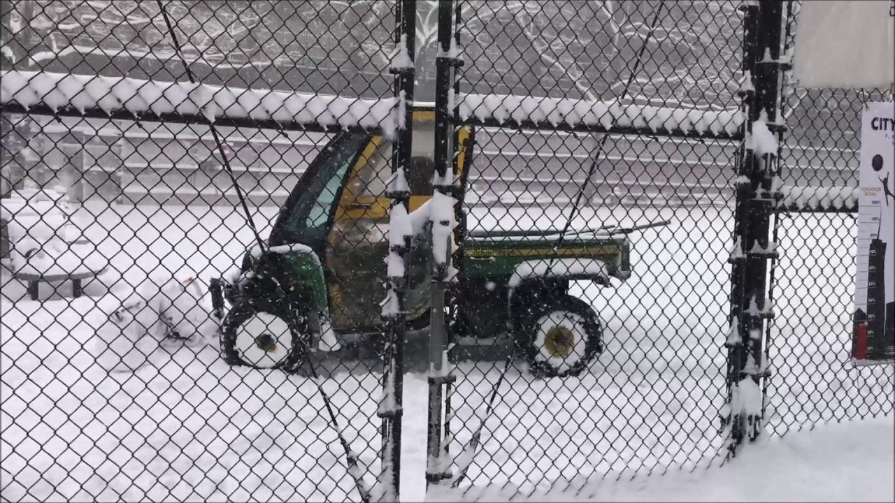 12 HOURS OF COVERAGE OF WINTER STORM NIKO IN 42 MINUTES IN THE STREET OF MANHATTAN, NYC.