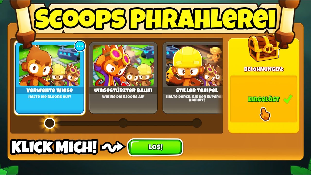 Quest: Scoops Phralerei [#BloonsTD6]