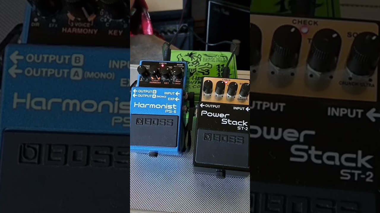 Everything sounds better with a Boss PS-6 Harmonist #guitar #music #shorts