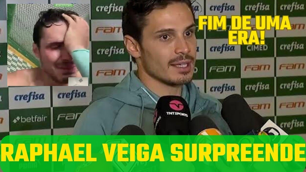 INACREDITÁVEL: VEJA COMO FOI A DESPEDIDA DE RAPHAEL VEIGA DO PALMEIRAS últimas notícias palmeiras 