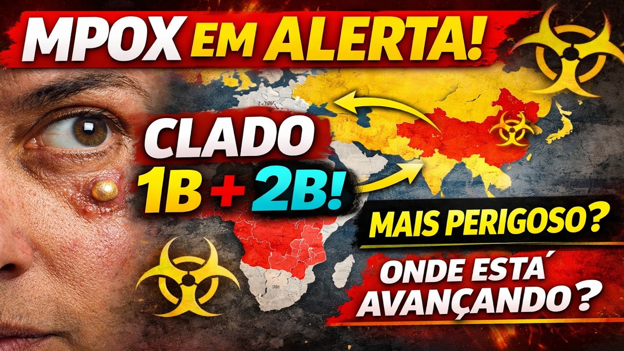 MPOX VOLTOU MAIS POTENTE E DUPLO- E NINGUÉM FALA SOBRE....