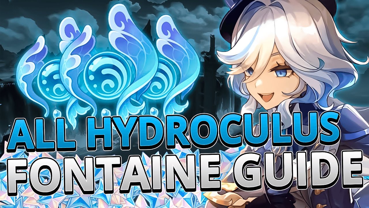 Hydroculus All 271 Locations PART 1 (DETAILED GUIDE) | Genshin Impact 4.0