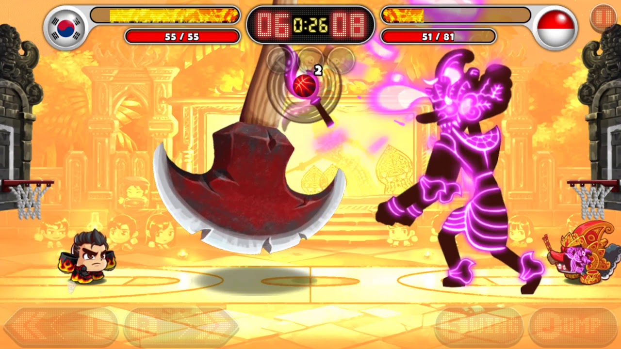 Head Basketball Death Mode All Obstacles!